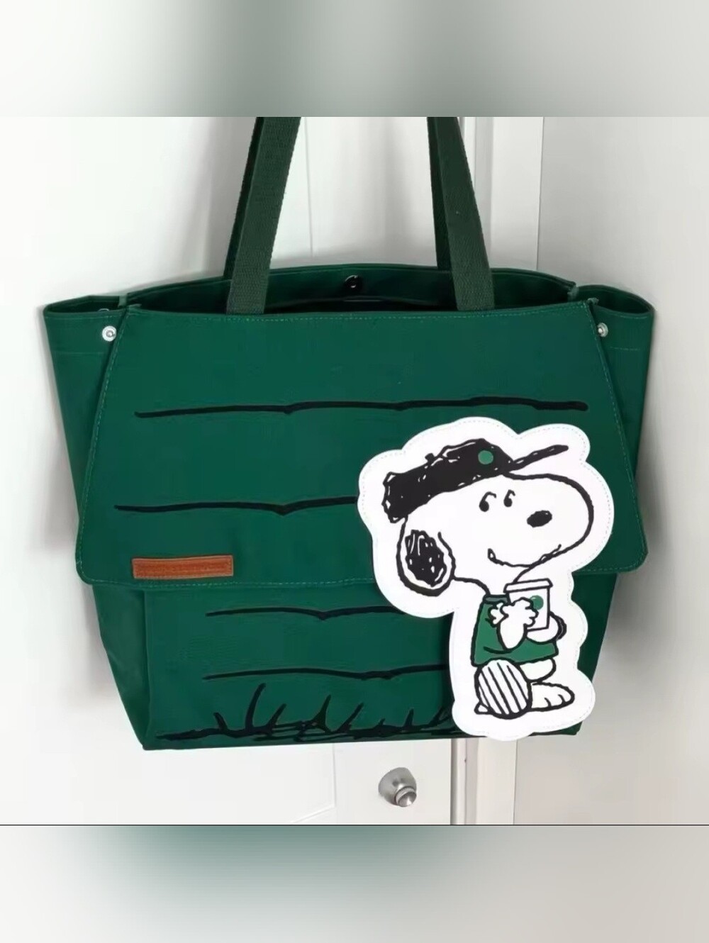 Snoopy X Starbucks Collab House Tote
